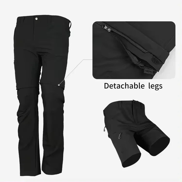 PROTECH ZIP-OFF WORK TROUSERS