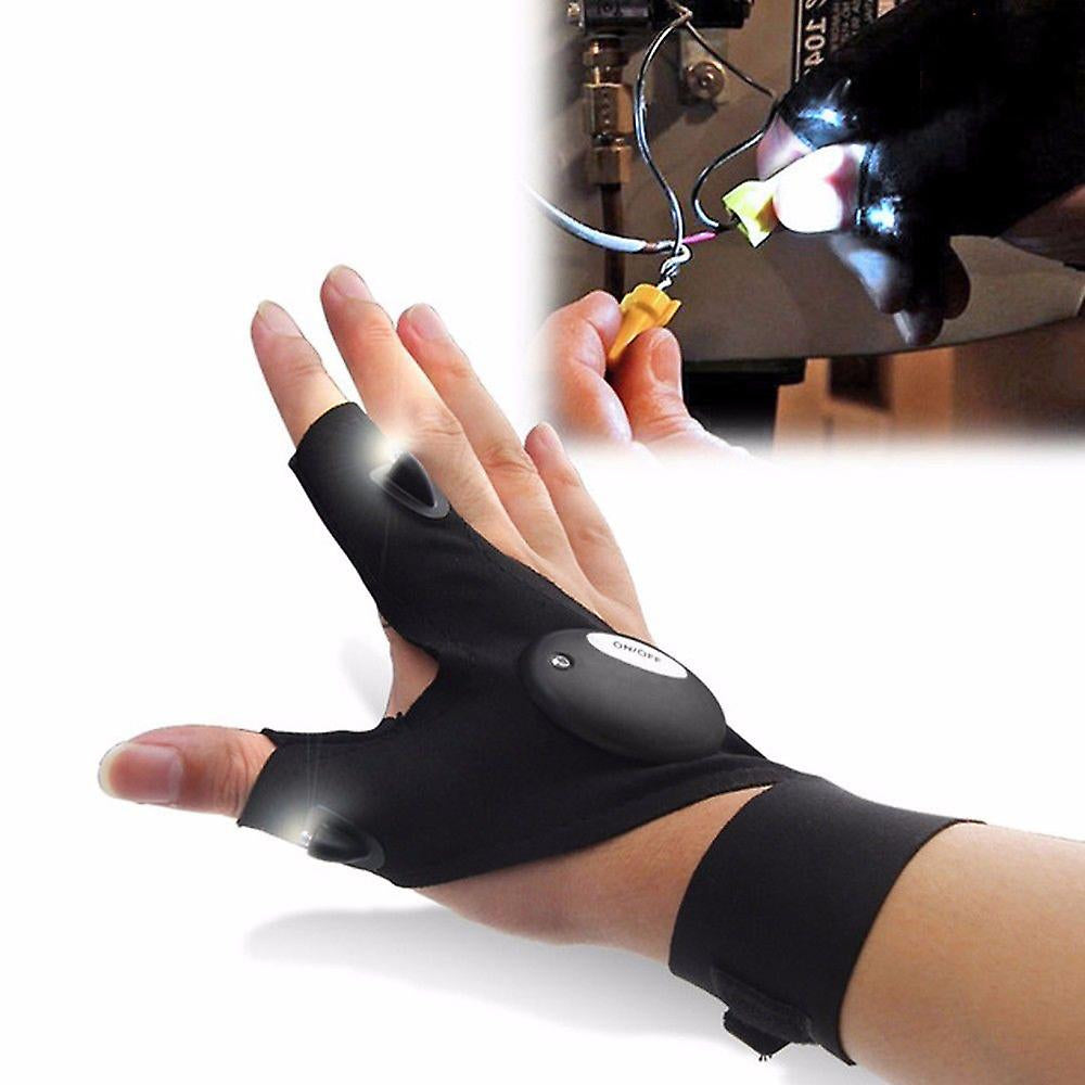 LED FLASHLIGHT GLOVES