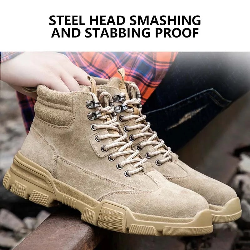 PROTECH STEEL TOE BOOTS